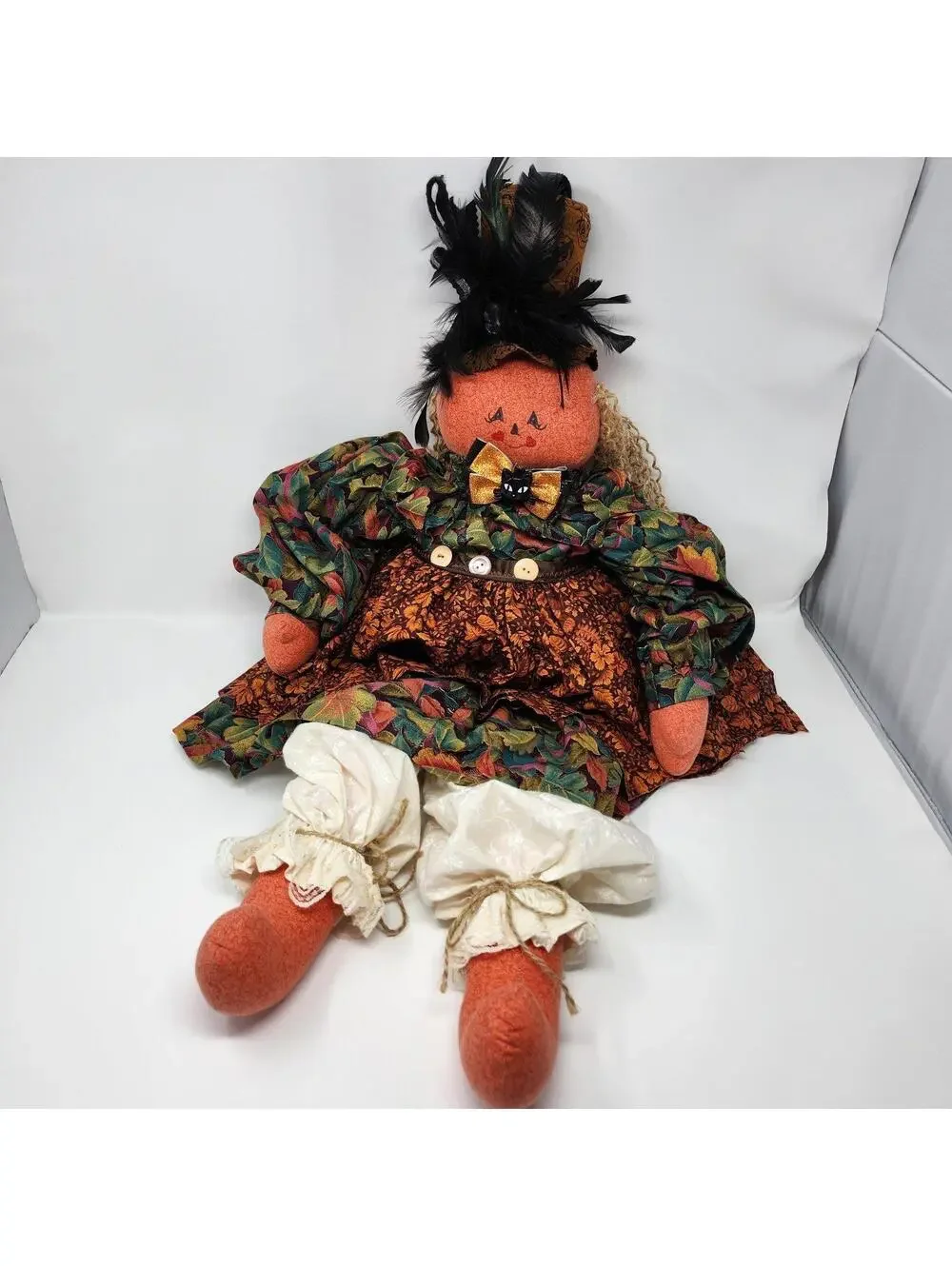 Handmade | Pumpkin Harvest Fall Doll